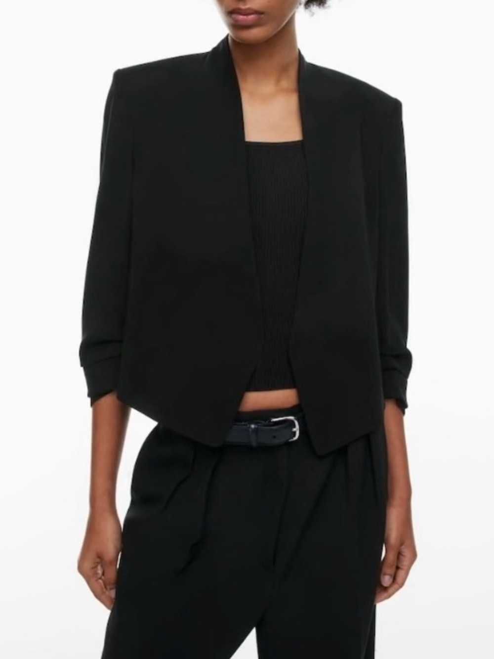 Aritzia babaton power waist blazer